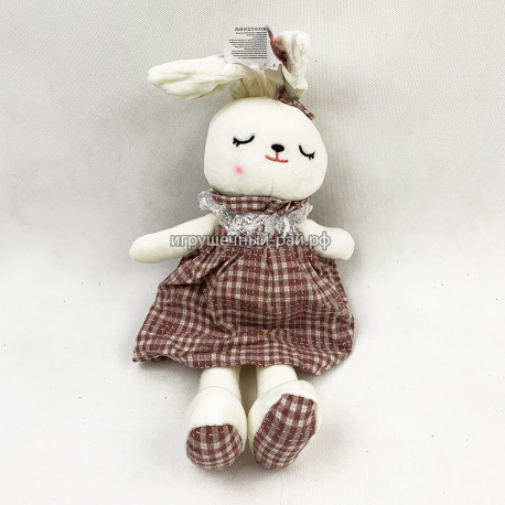 Мягкая игрушка Кролик в платье 1507