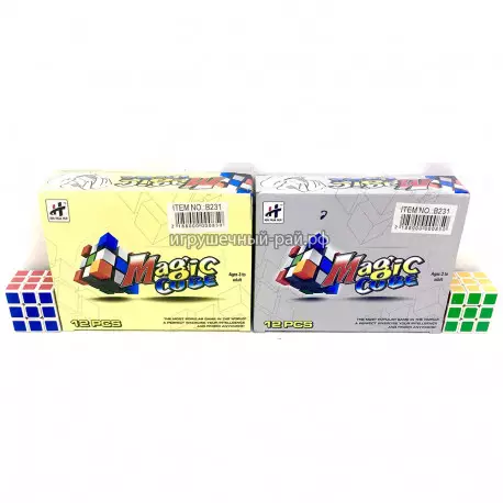 Кубик Рубика 3x3 (бокс из 12 шт) 231