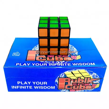 Кубик Рубика (3x3, бокс из 6 шт) 851D