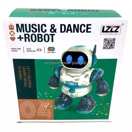 Интерактивный робот (танцует, свет и звук) 6678-4