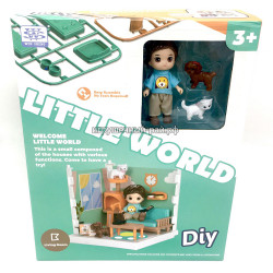 Игровой набор Куколка мальчик с животными WS8971-B