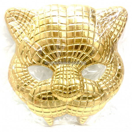 Маска VIP Пантера (золотая, упаковка из 5 шт) 02