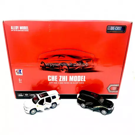 Машинка моделька Тойота Крузак (1:32, свет и звук) цена за 1 шт CZ15A