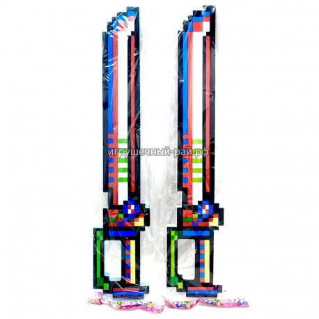 Меч Майнкрафт (свет и звук) в ассортименте 9928A