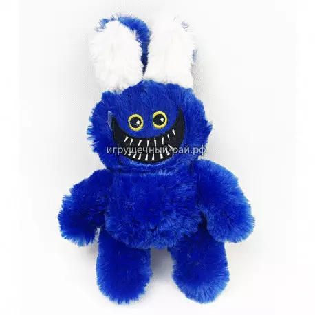 Мягкая игрушка Кролик Хагги Вагги (35 см, синий)