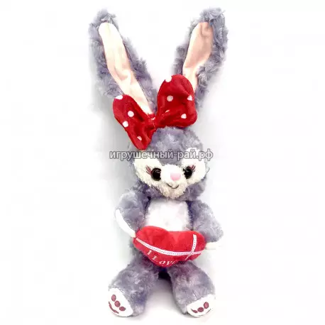 Мягкая игрушка Кролик (34 см, цена за 1 шт) 1028-2