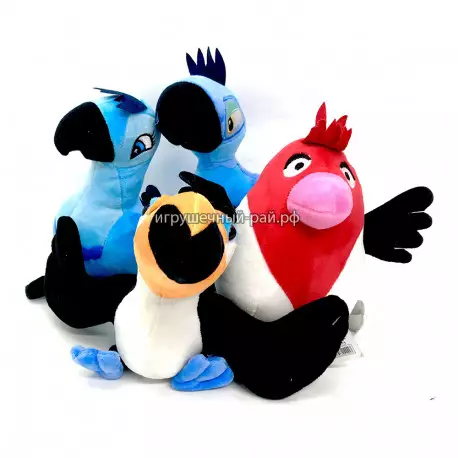 Мягкая игрушка Птичка (упаковка из 12 шт) 1491