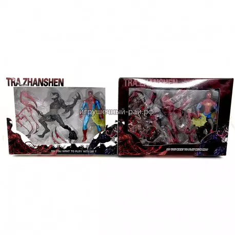 Фигурки Человек паук против Венома (24 см, набор из 2 шт, ассортимент, цена за 1 набор) A283