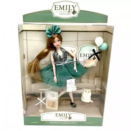 Кукла с аксессуарами Эмилия QJ110