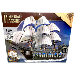 Конструктор Корабль - Огромный трехмачтовый имперский флагман (1709 дет) 19022
