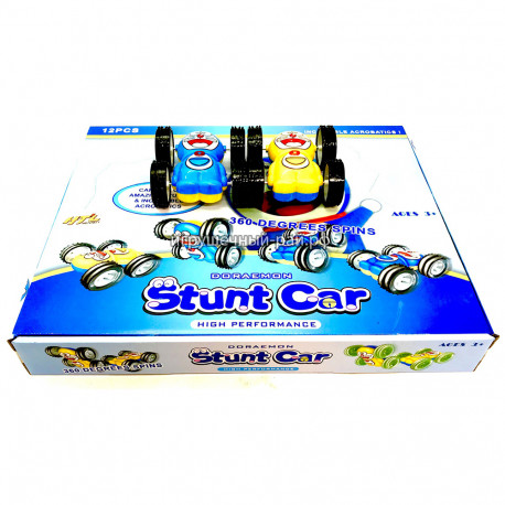 Машинки Дораэмон в боксе 12 шт 096-11