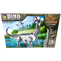Конструктор Динозавры (Jiqile, 610 дет) 43030