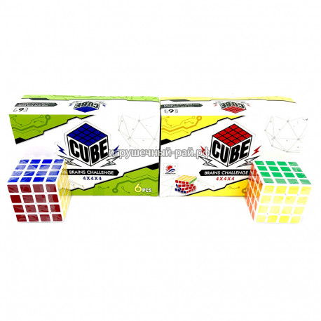 Кубик Рубика (4 X 4) бокс из 6 шт 8870