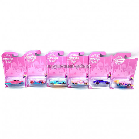 Машинка моделька Хот Вил - розовая серия (ассортимент) 689-02PS