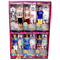 Куклы Beauty (33 см) бокс из 6 шт RX882D