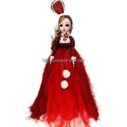 Кукла БЖД в красном платье (56 см) XL6019
