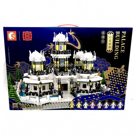 Конструктор Sembo - Китайский древний дворец (S, 2587 дет) 608003