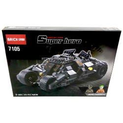 Конструктор Бэтмен - Бэтмобиль (Decool, 325 дет) 7105