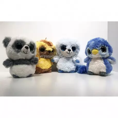 Мягкая игрушка Зверята пучеглазики (ассортимент, 20 см)
