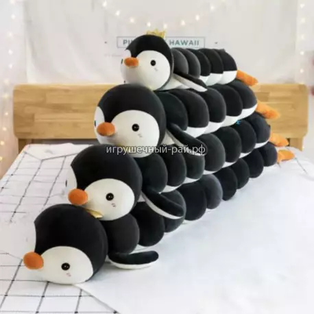 Мягкая игрушка батон Пингвин (140 см)
