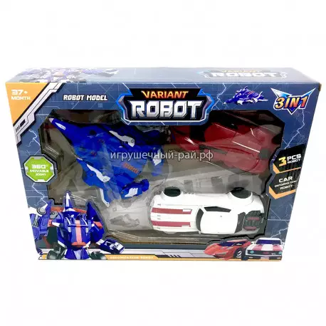 Машинки трансформеры (набор из 3 шт) 28801