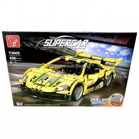 Конструктор Техник - Гоночная машина (456+ дет) T3005