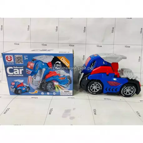 Крутилка Машинка - трансформер (вращение, свет и звук) HG-885