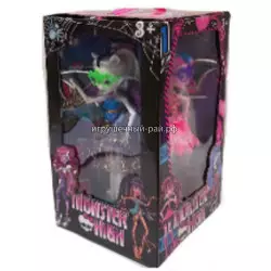 Куклы Монстр (30 см) набор из 4 шт WA665