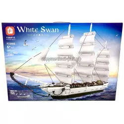 Конструктор Корабль Белый лебедь (F, 1672 дет) FC6006