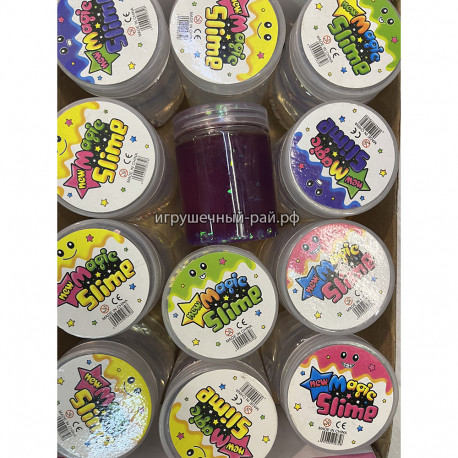 Слаймы в баночке (бокс из 12 шт) 019-3