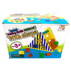 Деревянная логическая игрушка сортер 93-81