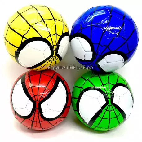 Футбольный мяч Человек паук (диаметр 21 см) в ассортименте 25866-9