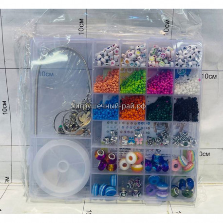 Набор для плетения браслетов (пластиковый бокс) P13