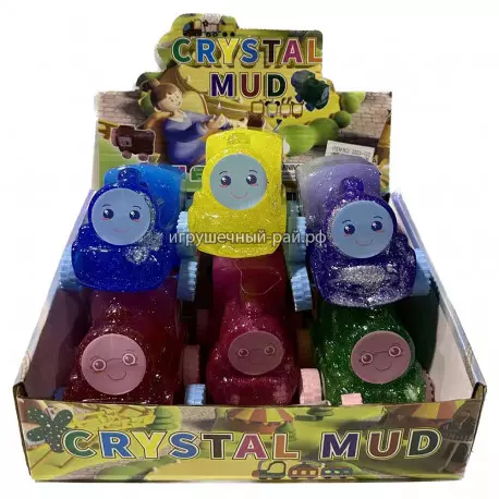 Слаймы Паровозики бокс из 6 шт 2023-722