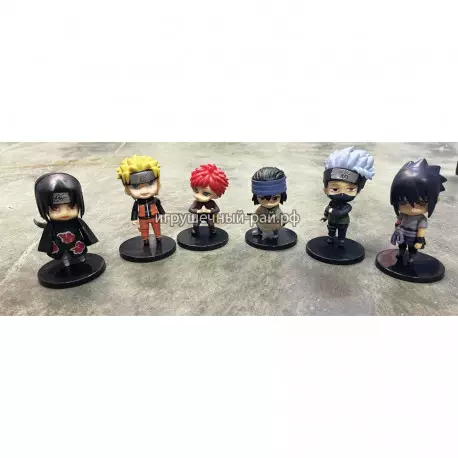 Фигурки Наруто (10 см, цена за 6 шт)