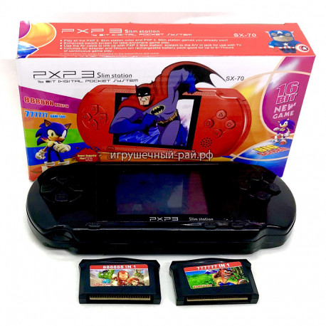 Портативная приставка с картриджами Сега 16 бит SX-70