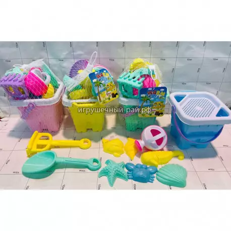 Набор для песочницы в сетке (ассортимент) 711