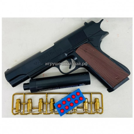 Пистолет с глушителем и вылетом гильзы (22 см) F901A