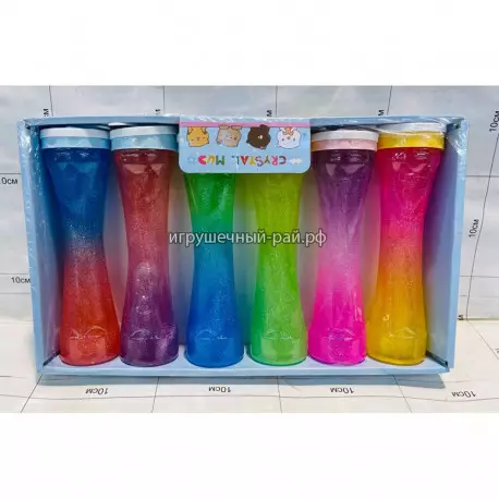 Слаймы в тубе бокс из 6 шт RF-568