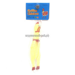 Курица пищалка мини (15 см) в упаковке LY-015