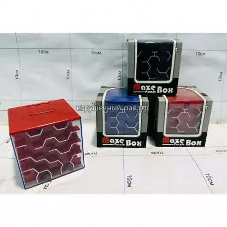 Кубик головоломка - лабиринт 16402