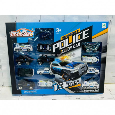 Машинки (набор из 13 шт) 660-A122