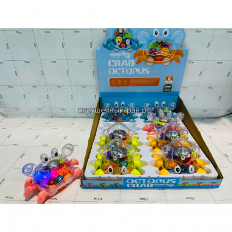 Краб инерционный (свет) бокс из 8 шт SR878-17