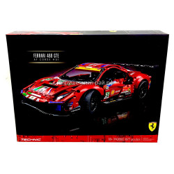 Конструктор Техник - Ферарри / Ferrari 488 GTE (1677 дет) FK2002
