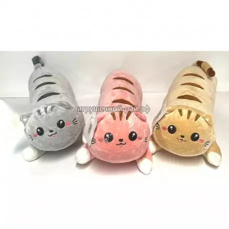 Заготовка - шкура мягкая игрушка Кот батон (43 см) в ассортименте 1206-41