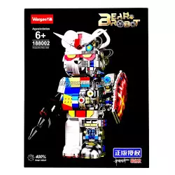 Конструктор BearBrick (Wangao, 1681 дет) 188002