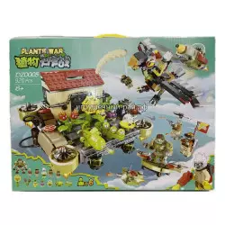 Конструктор Зомби против растений - Воздушная крепость (926 дет) DZ0005