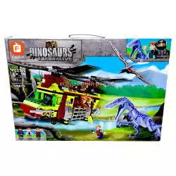 Конструктор Динозавры - Спасение динозавра Барионикса (F, 585 дет) FC3722