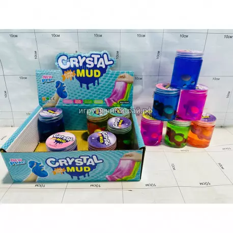 Слаймы в баночке бокс из 12 шт 997-78