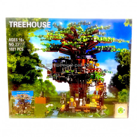 Конструктор Дом на дереве (1027 дет) 23111